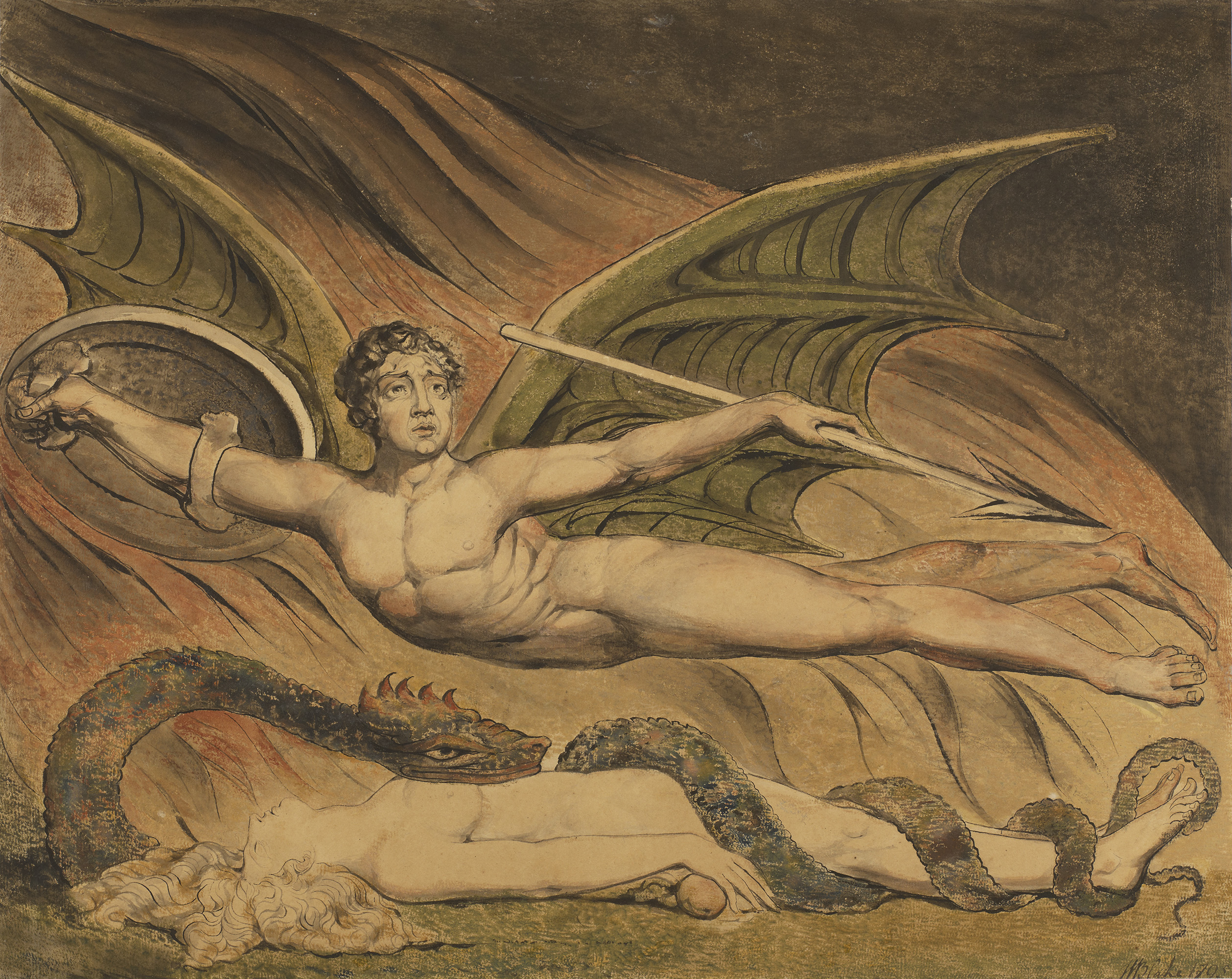 Satan Exulting over Eve